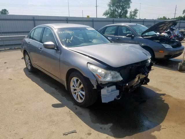 JNKCV61F19M365327 - 2009 INFINITI G37 GRAY photo 1