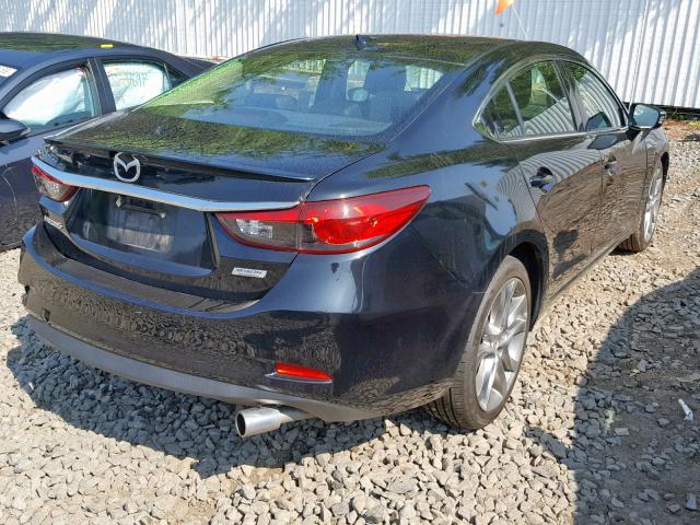 JM1GJ1W60E1117964 - 2014 MAZDA 6 GRAND TO BLUE photo 4