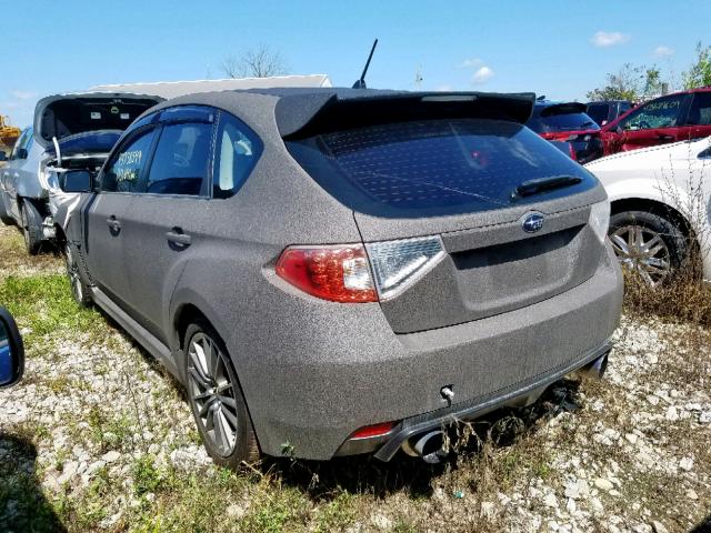 JF1GR7E61DG801324 - 2013 SUBARU IMPREZA WR GRAY photo 3