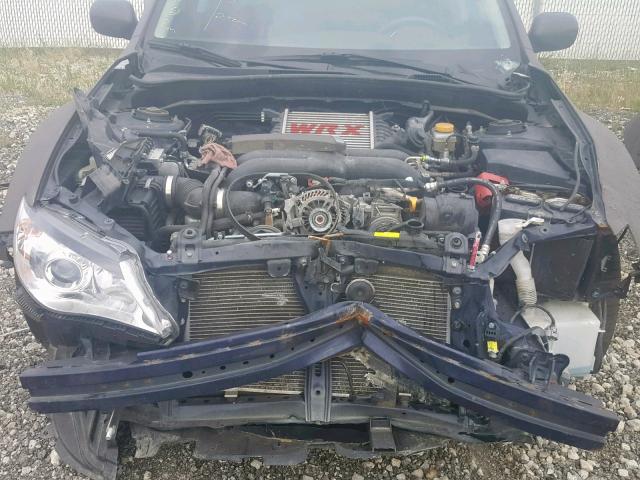 JF1GR7E61DG801324 - 2013 SUBARU IMPREZA WR GRAY photo 7