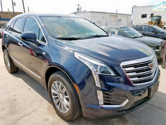 1GYKNBRS5HZ261314 - 2017 CADILLAC XT5 LUXURY BLUE photo 1