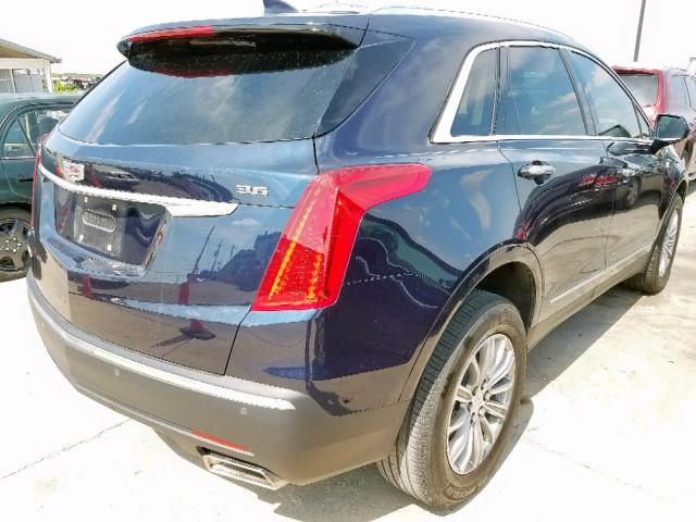 1GYKNBRS5HZ261314 - 2017 CADILLAC XT5 LUXURY BLUE photo 4