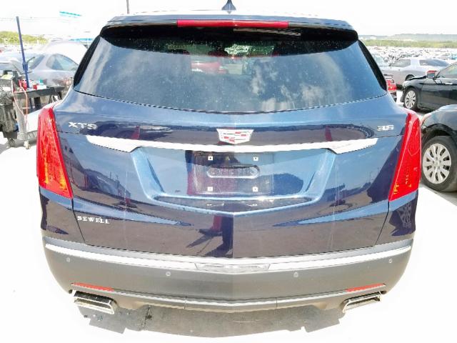 1GYKNBRS5HZ261314 - 2017 CADILLAC XT5 LUXURY BLUE photo 9