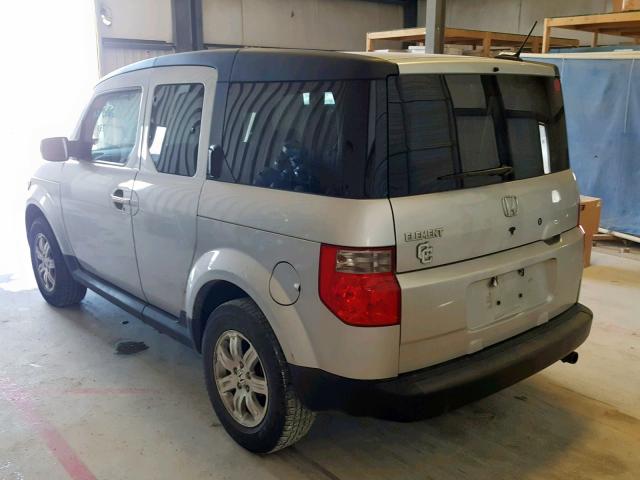 5J6YH18747L009158 - 2007 HONDA ELEMENT EX GRAY photo 3