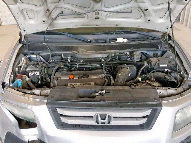 5J6YH18747L009158 - 2007 HONDA ELEMENT EX GRAY photo 7