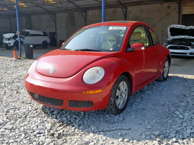 3VWRW31C79M510899 - 2009 VOLKSWAGEN NEW BEETLE წითელი ფოტო 2