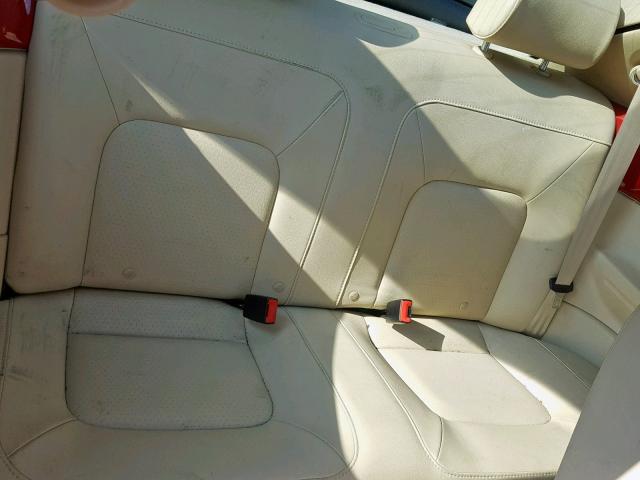 3VWRW31C79M510899 - 2009 VOLKSWAGEN NEW BEETLE წითელი ფოტო 6