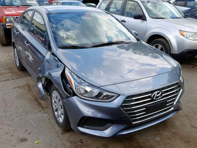 3KPC24A30KE057736 - 2019 HYUNDAI ACCENT SE GRAY photo 1