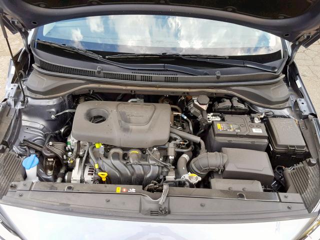 3KPC24A30KE057736 - 2019 HYUNDAI ACCENT SE GRAY photo 7