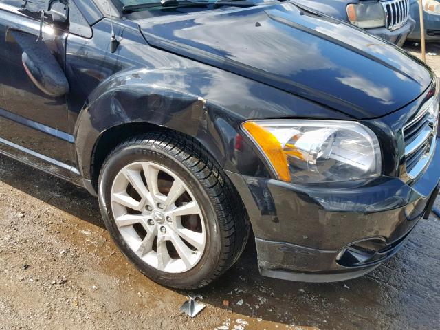 1B3CB5HA9BD179198 - 2011 DODGE CALIBER HE BLACK photo 9