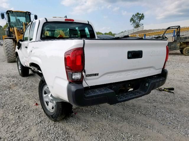 5TFRX5GN4JX121608 - 2018 TOYOTA TACOMA ACC WHITE photo 3