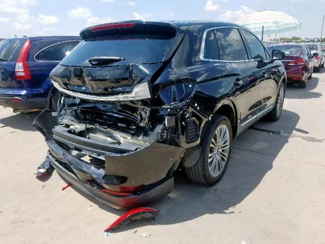 2LMPJ6LPXHBL41343 - 2017 LINCOLN MKX RESERV BLACK photo 4