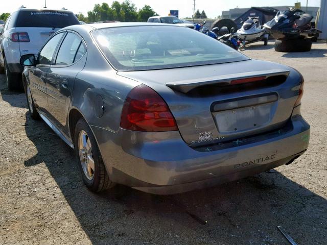 2G2WP522051173521 - 2005 PONTIAC GRAND PRIX GRAY photo 3