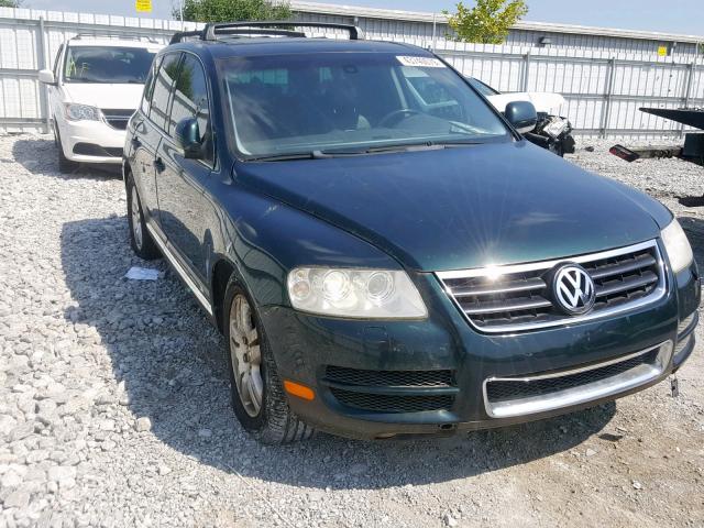 WVGCM77L64D076357 - 2004 VOLKSWAGEN TOUAREG 4. GREEN photo 1