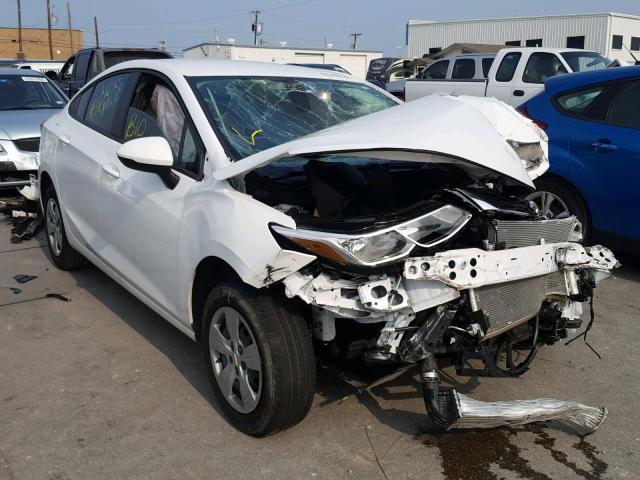 1G1BC5SM5J7133366 - 2018 CHEVROLET CRUZE LS WHITE photo 1