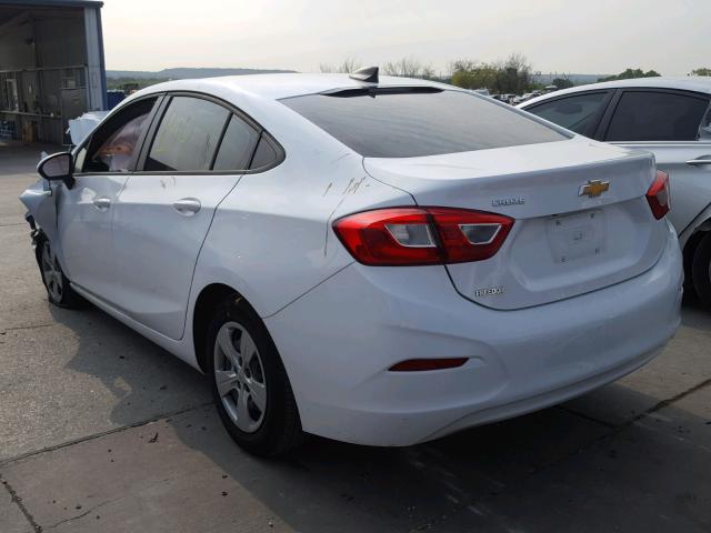 1G1BC5SM5J7133366 - 2018 CHEVROLET CRUZE LS WHITE photo 3