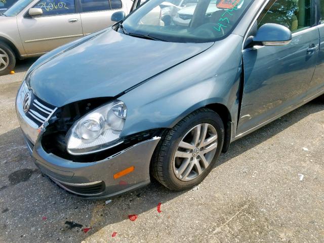 3VWSF71K96M724241 - 2006 VOLKSWAGEN JETTA 2.5 GREEN photo 9