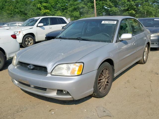 4S3BE635437212190 - 2003 SUBARU LEGACY L SILVER photo 2