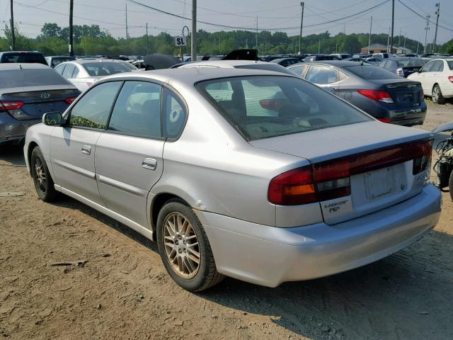 4S3BE635437212190 - 2003 SUBARU LEGACY L SILVER photo 3