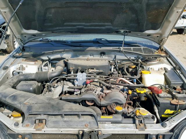 4S3BE635437212190 - 2003 SUBARU LEGACY L SILVER photo 7