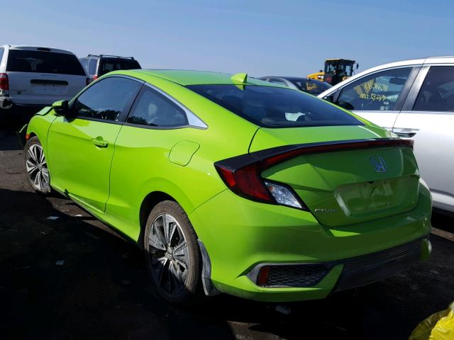 2HGFC3B71GH350340 - 2016 HONDA CIVIC EXL GREEN photo 3