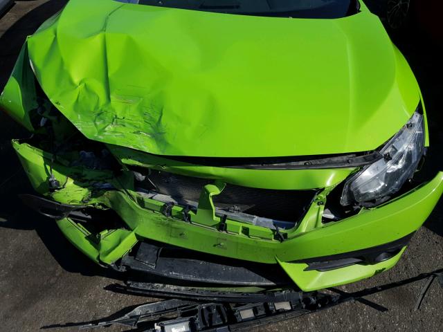 2HGFC3B71GH350340 - 2016 HONDA CIVIC EXL GREEN photo 7