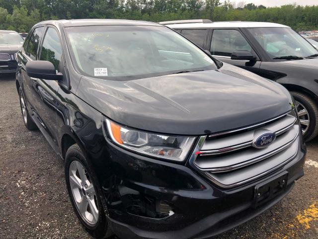 2FMTK4G96FBC24329 - 2015 FORD EDGE SE BLACK photo 1