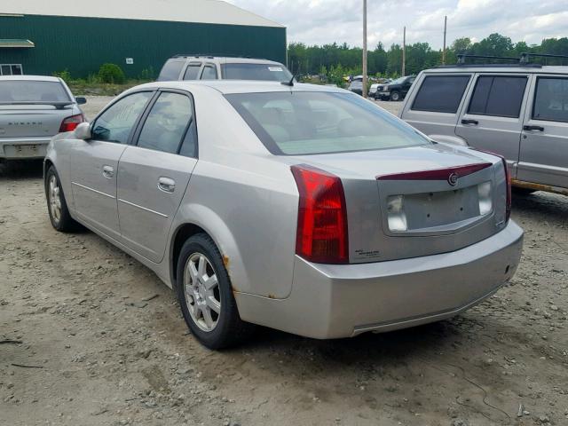 1G6DP577960101174 - 2006 CADILLAC CTS HI FEA SILVER photo 3