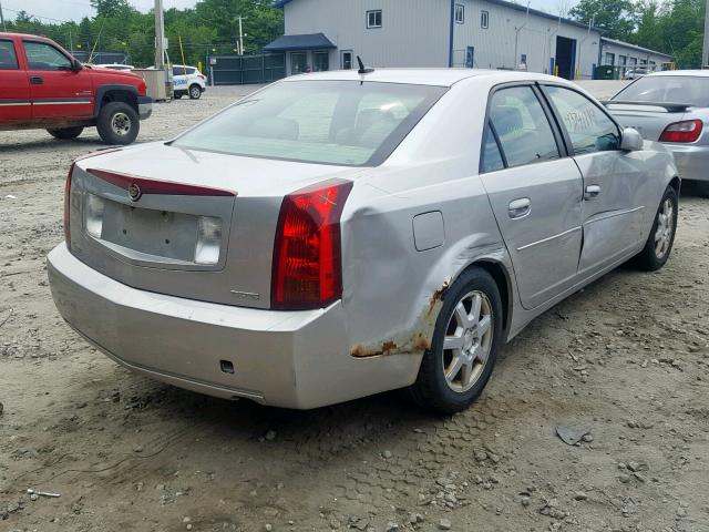 1G6DP577960101174 - 2006 CADILLAC CTS HI FEA SILVER photo 4