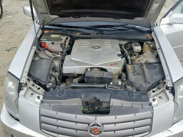 1G6DP577960101174 - 2006 CADILLAC CTS HI FEA SILVER photo 7