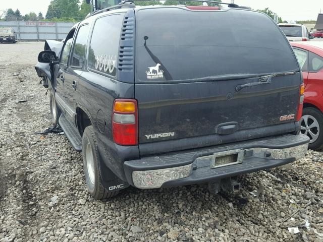 1GKEK13ZX3J222399 - 2003 GMC YUKON BLACK photo 3