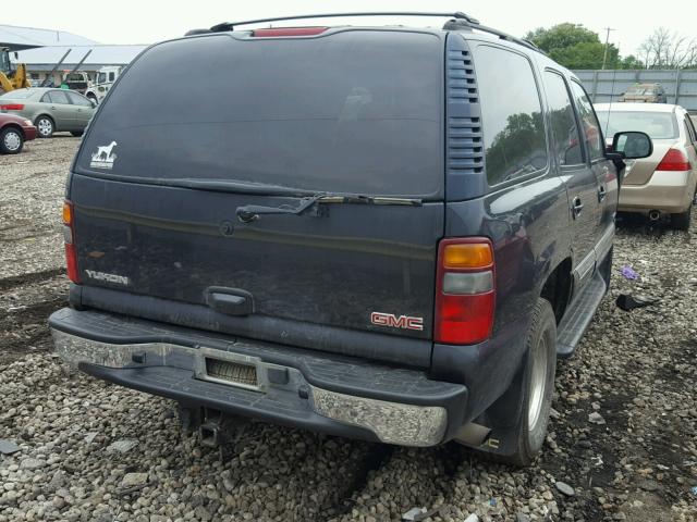 1GKEK13ZX3J222399 - 2003 GMC YUKON BLACK photo 4