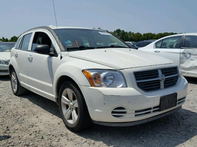 1B3CB4HA6AD558684 - 2010 DODGE CALIBER SX WHITE photo 1