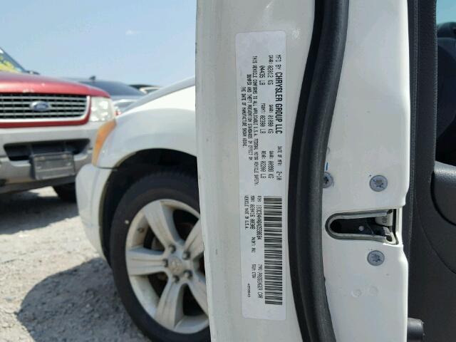 1B3CB4HA6AD558684 - 2010 DODGE CALIBER SX WHITE photo 10