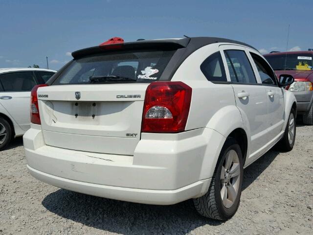 1B3CB4HA6AD558684 - 2010 DODGE CALIBER SX WHITE photo 4