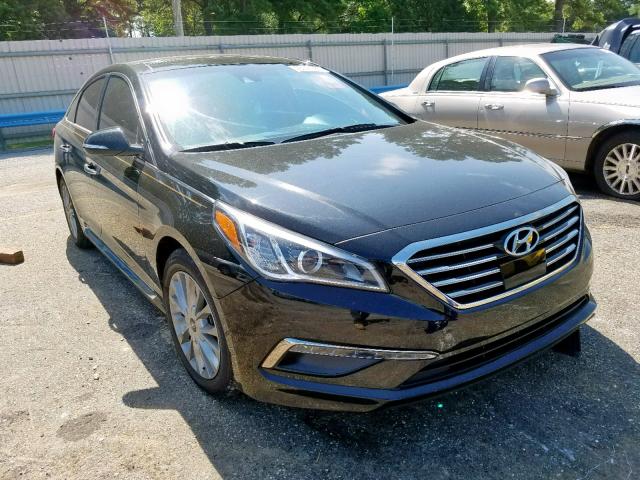 5NPE34AF8FH155303 - 2015 HYUNDAI SONATA SPO BLACK photo 1