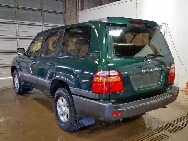 JT3HT05J8Y0076805 - 2000 TOYOTA LAND CRUIS GREEN photo 3