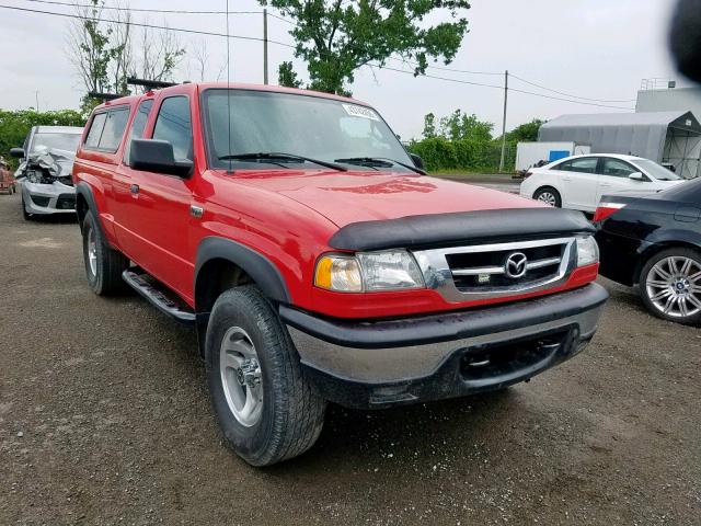 4F4ZR47E58PM00992 - 2008 MAZDA B4000 CAB RED photo 1