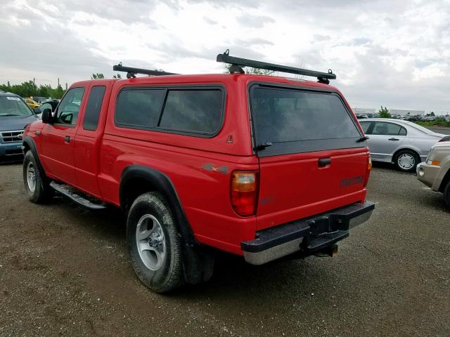 4F4ZR47E58PM00992 - 2008 MAZDA B4000 CAB RED photo 3