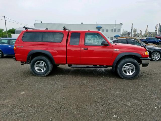 4F4ZR47E58PM00992 - 2008 MAZDA B4000 CAB RED photo 9