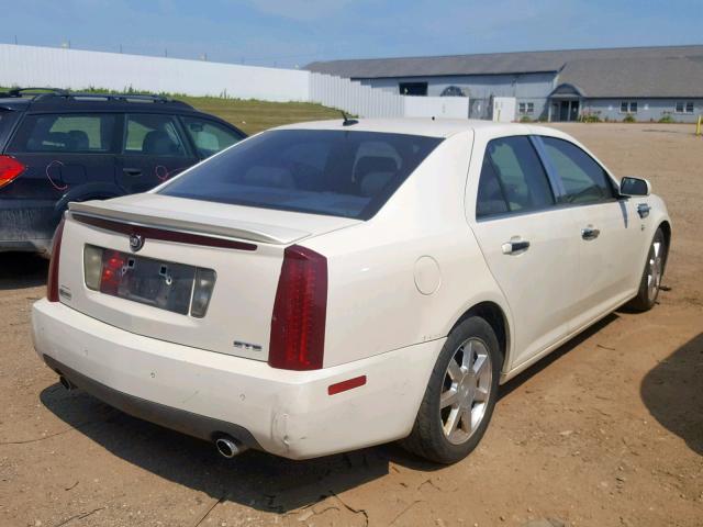 1G6DC67A550182296 - 2005 CADILLAC STS WHITE photo 4