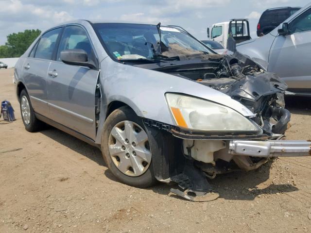 1HGCM56343A127253 - 2003 HONDA ACCORD LX SILVER photo 1