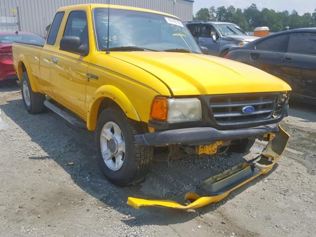 1FTYR14V02PB29046 - 2002 FORD RANGER SUP YELLOW photo 1