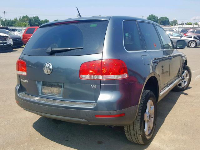 WVGZG77L26D041772 - 2006 VOLKSWAGEN TOUAREG 3. GRAY photo 4