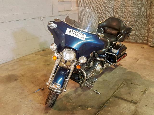 1HD1FCW1X4Y608487 - 2004 HARLEY-DAVIDSON FLHTCUI BLUE photo 2