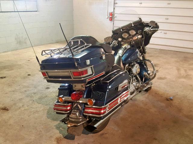 1HD1FCW1X4Y608487 - 2004 HARLEY-DAVIDSON FLHTCUI BLUE photo 4