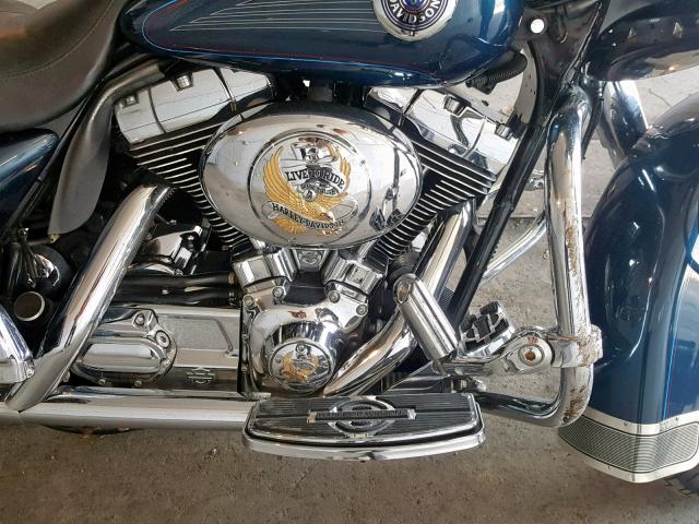 1HD1FCW1X4Y608487 - 2004 HARLEY-DAVIDSON FLHTCUI BLUE photo 7