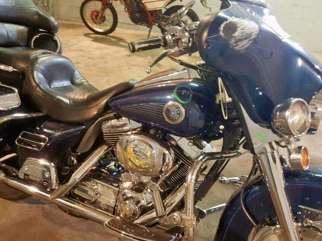 1HD1FCW1X4Y608487 - 2004 HARLEY-DAVIDSON FLHTCUI BLUE photo 9