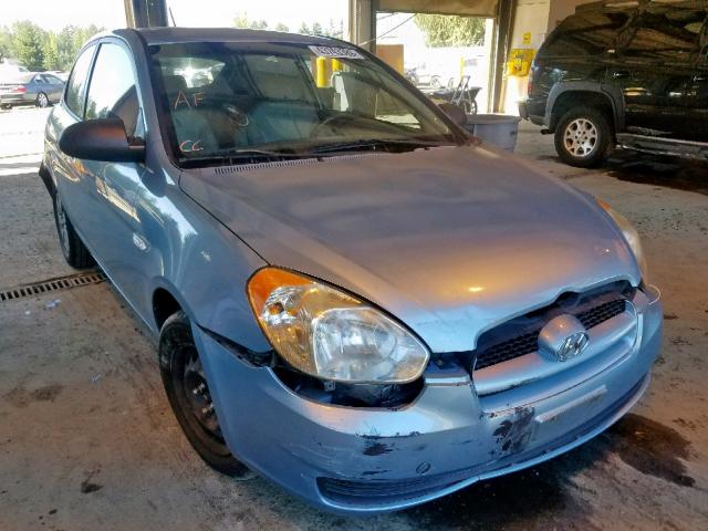 KMHCM36C08U091565 - 2008 HYUNDAI ACCENT GS BLUE photo 1