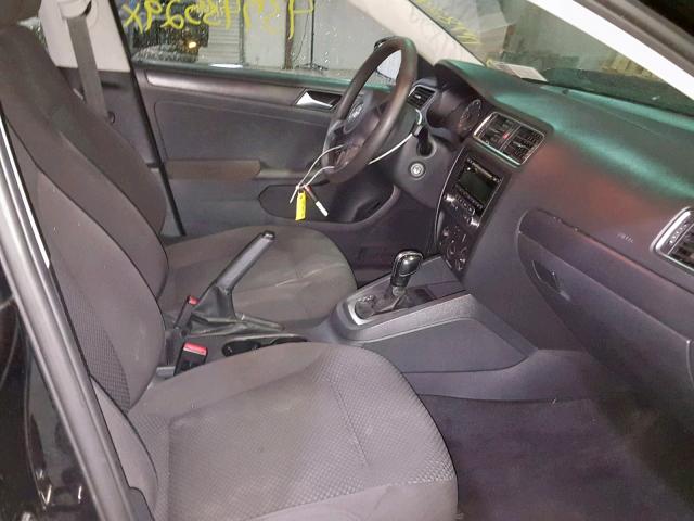 3VW2K7AJ0CM423484 - 2012 VOLKSWAGEN JETTA BASE 黑色 照片 5